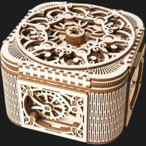 Деревянный 3D-конструктор UGEARS Шкатулка с секретом (70031)