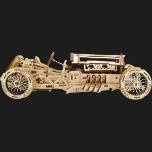 Деревянный 3D-конструктор UGEARS Спорткар U-9 Гран-при (70044)