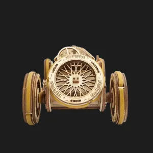 Деревянный 3D-конструктор UGEARS Спорткар U-9 Гран-при (70044)