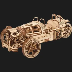 Деревянный 3D-конструктор UGEARS Трицикл UGR-S (70216)