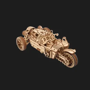 Деревянный 3D-конструктор UGEARS Трицикл UGR-S (70216)