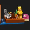 Конструктор LEGO Minecraft Нападение вызывателя на деревню (21596)