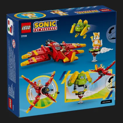 Конструктор LEGO Sonic Самолет Тейлза Торнадо-1 (77119)