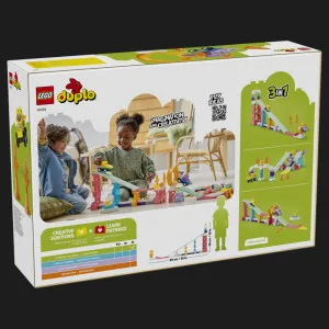 Конструктор LEGO DUPLO 3 в 1 Интересные горки и трамплины с автомобилями (10478)