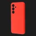 Чехол Silicone Case для Samsung S24+ (Red)