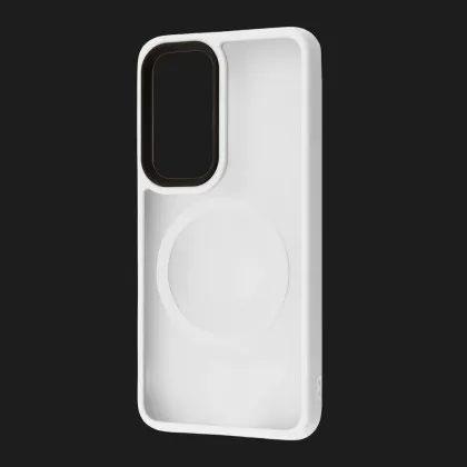 Чохол WAVE Matte Insane Case with MagSafe для Samsung Galaxy S24/S25 (White)