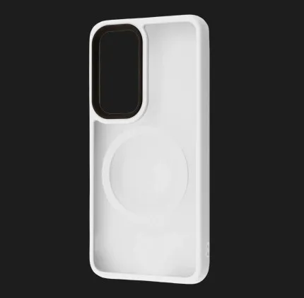 Чехол WAVE Matte Insane Case with MagSafe для Samsung Galaxy S24/S25 (White)