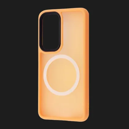 Чохол WAVE Matte Insane Case with MagSafe для Samsung Galaxy S24/S25 (Orange)