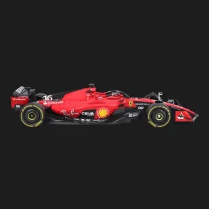 Автомодель с фигуркой Bburago Race — Ferrari SF-23 в ассортименте (1:24) (18-26809)