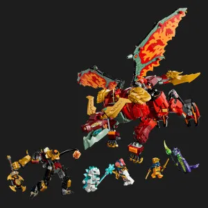 Конструктор LEGO Ninjago Дракон трансформер Вайлдфаєр (71868)