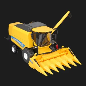 Зерноуборочный комбайн Bburago — New Holland TC5.90 (с кукурузоуборочной резаной) (18-31722)