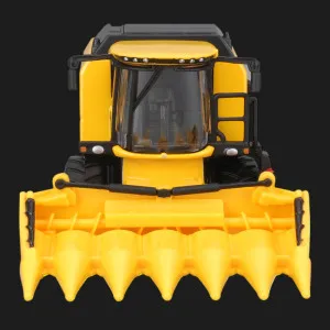 Зерноуборочный комбайн Bburago — New Holland TC5.90 (с кукурузоуборочной резаной) (18-31722)