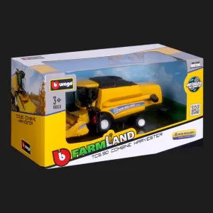 Зерноуборочный комбайн Bburago — New Holland TC5.90 (с кукурузоуборочной резаной) (18-31722)