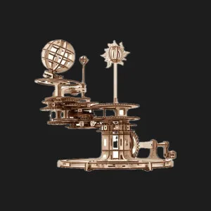 Деревянный 3D конструктор UGEARS Механический Теллурий (70167)