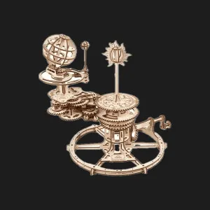 Деревянный 3D конструктор UGEARS Механический Теллурий (70167)