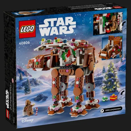 Конструктор LEGO Star Wars Пряничный крокоход AT-AT (40806)