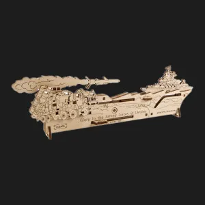 Деревянный 3D конструктор UGEARS Миссия Нептун (70180)
