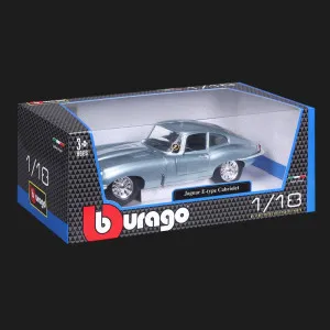 Автомодель Bburago — Jaguar E-type Coupe 1961 (1:18) (18-12044)