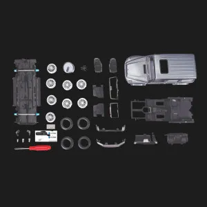 Сборная модель автомобиля Maisto 2019 Mercedes-Benz G-Class, 1:25 (39536 silver)