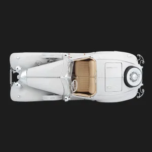 Автомодель Maisto 1936 Mercedes-Benz 500K Specialroadster, 1:18 (36055 white)