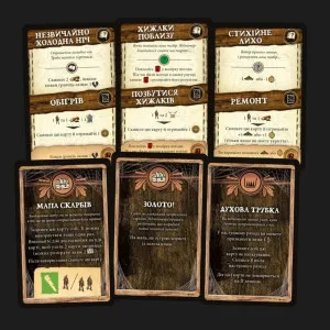 Настільна гра Geekach Games Робінзон Крузо. Пригоди на проклятому острові (Robinson Crusoe: Adventures on the Cursed Island) (GKCH0264)