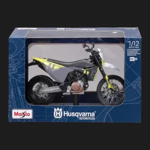 Мотоцикл Maisto 2023 Husqvarna 701 Supermoto, 1:12 (31101-23093)
