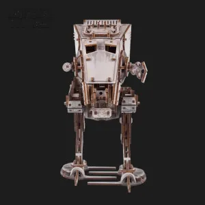 Деревянный 3D-конструктор UGEARS AT-ST Walker (70268)