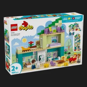 Конструктор DUPLO Town Сучасний родинний будинок із фігурками 3 в 1 (10470)