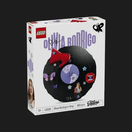Конструктор LEGO Editions Music Вініл Олівії Родріґо (43028)