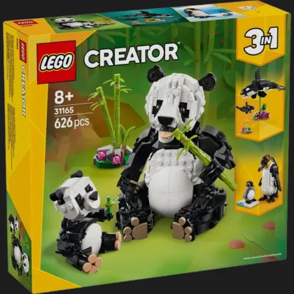 Конструктор LEGO Creator Дикие животные: панды (31165)