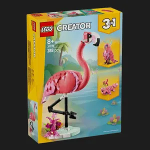 Конструктор LEGO Creator Дикие животные розовый фламинго (Pink) (31170)