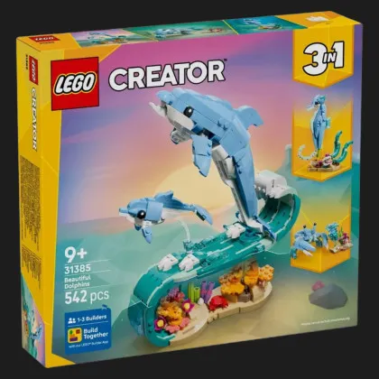Конструктор LEGO Creator Морские животные: красивые дельфины (31385)