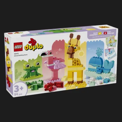 Конструктор LEGO DUPLO Гра з побудови тварин (10472)