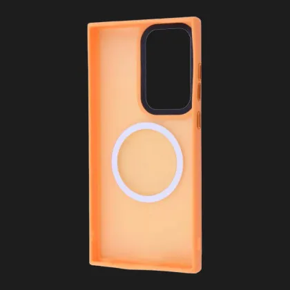Чехол WAVE Matte Insane Case with MagSafe для Samsung Galaxy S23 Ultra (Orange) в Киеве