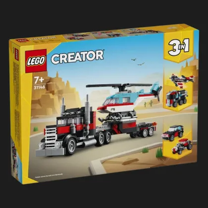 Конструктор LEGO Creator Бортова вантажівка з гелікоптером (31146)