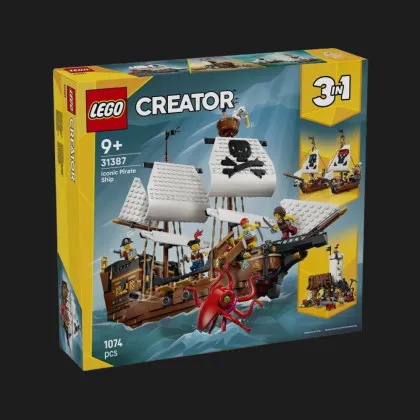 Конструктор LEGO Creator Культовий піратський корабель (31387)