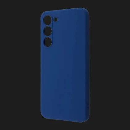 Чехол Silicone Case для Samsung S23+ (Midnight Blue)