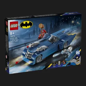 Конструктор LEGO Batman Бетмен на бетмобілі проти Харлі Квін і Містера Фріза (76274)