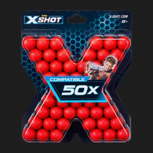 Набір кульок X-Shot Chaos new (50 кульок) (36327R)