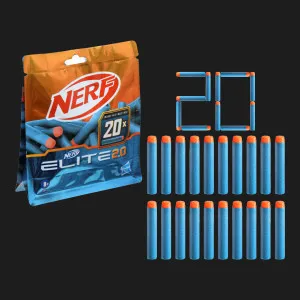 Набір патронів Nerf Elite 2.0, 20 шт (F0040)