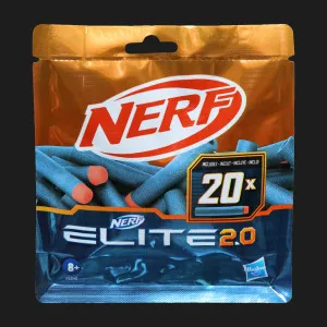 Набір патронів Nerf Elite 2.0, 20 шт (F0040)