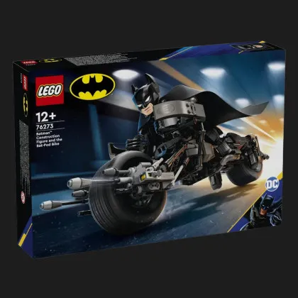 Конструктор LEGO Batman Фигурка Бэтмена для сборки и бэтцикл (76273)