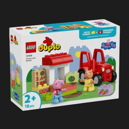 Конструктор LEGO Duplo Трактор и рынок (10468)