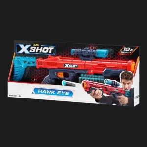 Швидкострільний бластер X-Shot Red  Excel Hawk Eye (36435R)