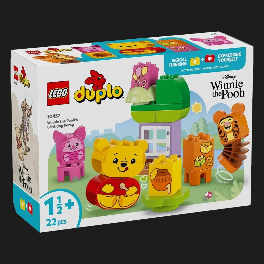 Конструктор LEGO DUPLO Disney День народження Вінні Пуха (10457)
