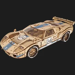 Деревянный 3D конструктор UGEARS Спорткар UGT-24 (70267)