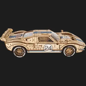 Деревянный 3D конструктор UGEARS Спорткар UGT-24 (70267)