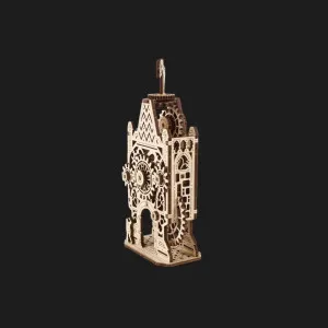 Деревянный 3D конструктор UGEARS Старая часовая башня (70169)