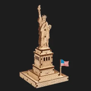 Деревянный 3D конструктор UGEARS Статуя Свободы (70247)