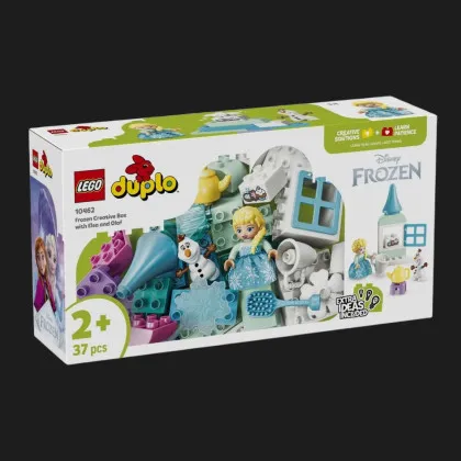 Конструктор LEGO DUPLO Коробка для творчого конструювання Крижане серце з Ельзою й Олафом (10462)